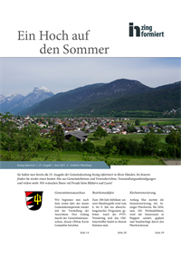 Download: Inzing informiert, Amtsblatt der Gemeinde Inzing, 25/2023